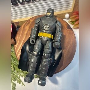 Batman Action Figure – Armored Suit w/ Cape (2015 Mattel)